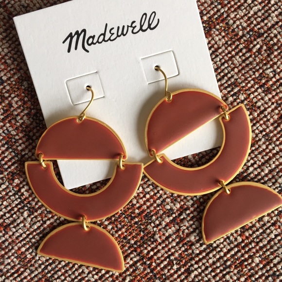 sale | madewell | enamel earrings - Picture 6 of 7